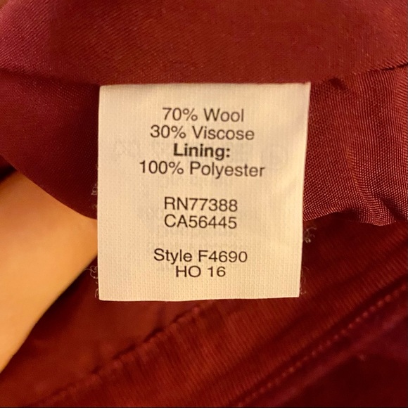 euc jcrew Double-notch wool mini skirt - Picture 4 of 4